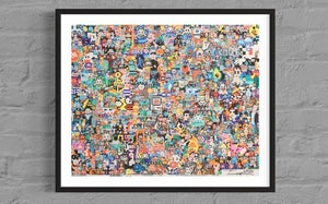 4000 (FRAMED & NEVER CREASED)