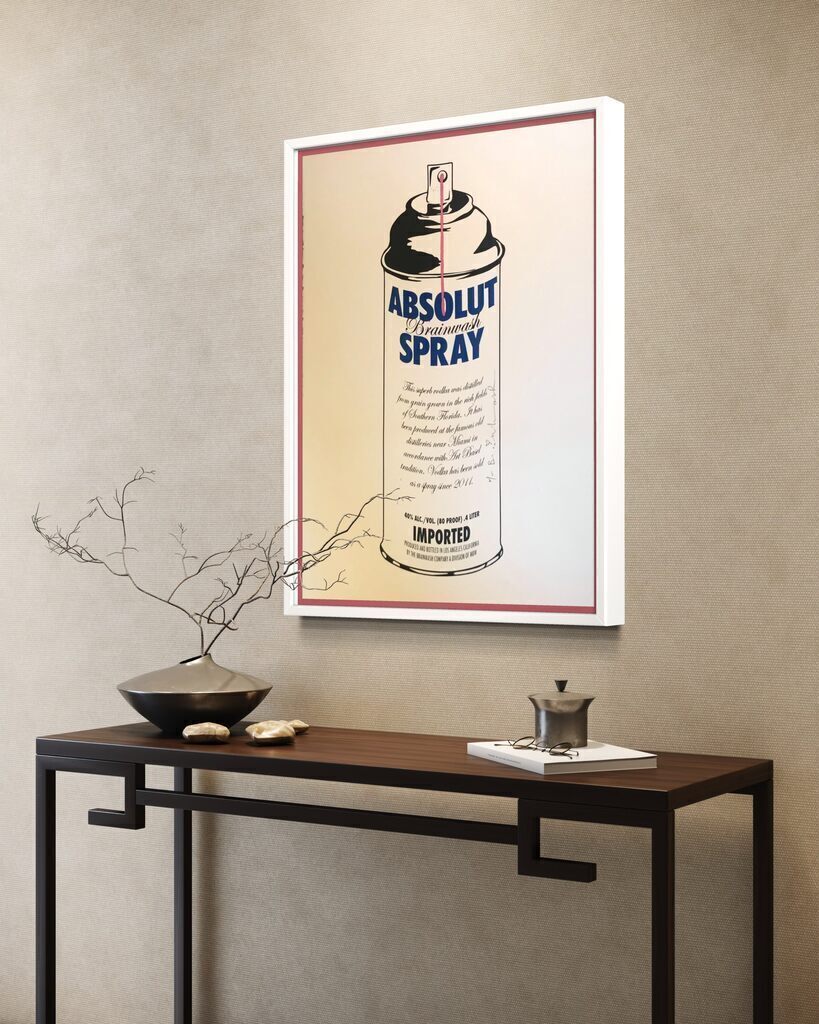 Absolute  Brainwash (UNIQUE, HAND FINISHED, ART BASEL VIP PRINT)