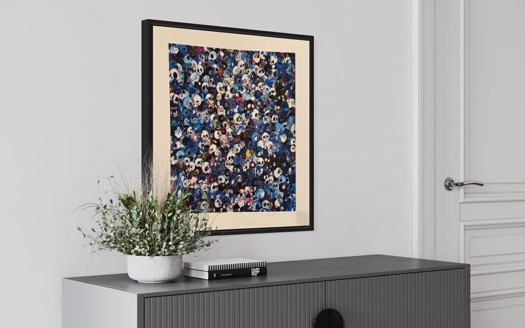 Blue Skulls Silkscreen (The Cleveland Museum Editions)