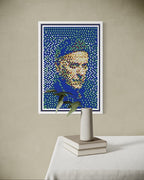Rubik Enki Bilal ( Large signed print, framed) Revue portfolio