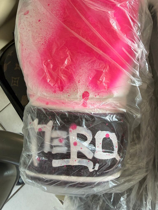 Minutemen boxing gloves & SHOW PRINT (Art Basel ‘25 exclusive, PINK)
