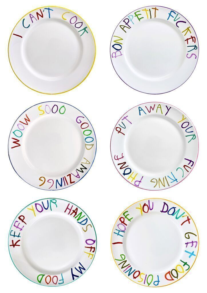 "Woow Sooo Goood Amazingg" Plate