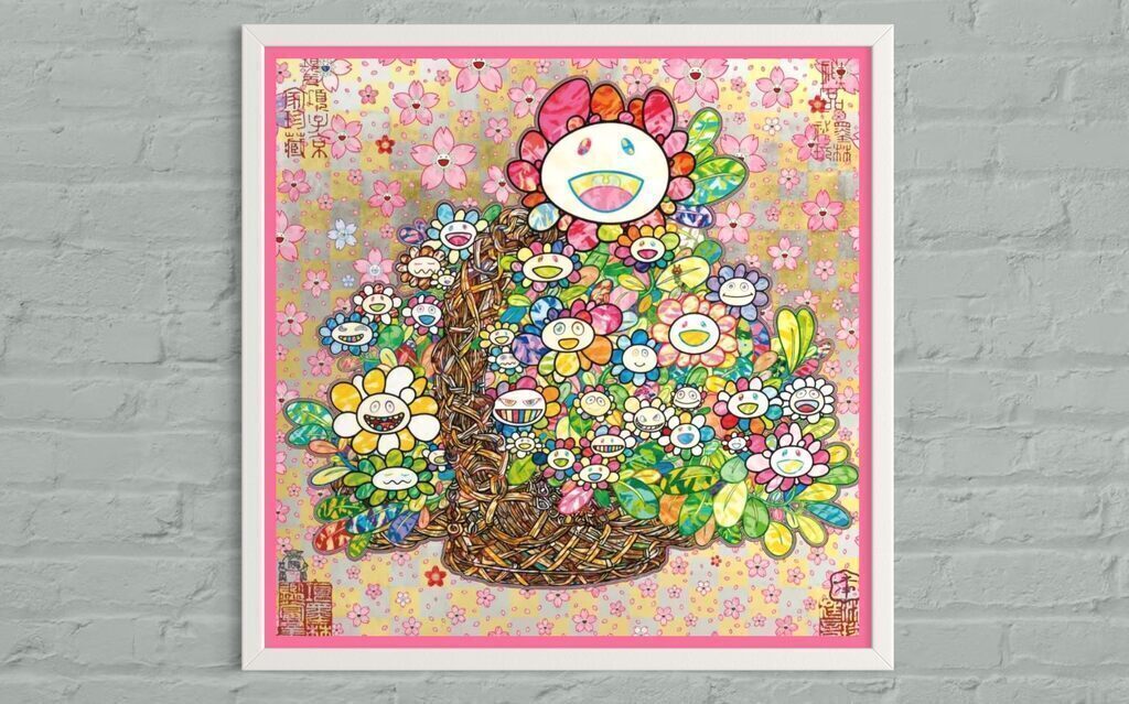 Homage to Basket of Flowers (Song Dynasty)