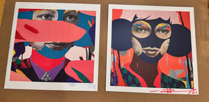 Allouche Gallery Polaroid Prints "4 in LA"