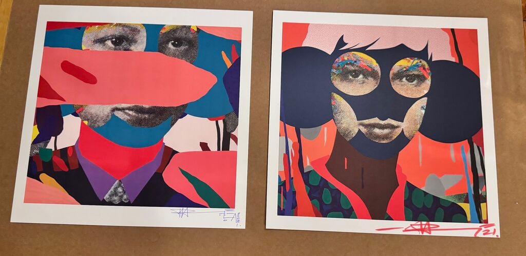 Allouche Gallery Polaroid Prints "4 in LA"