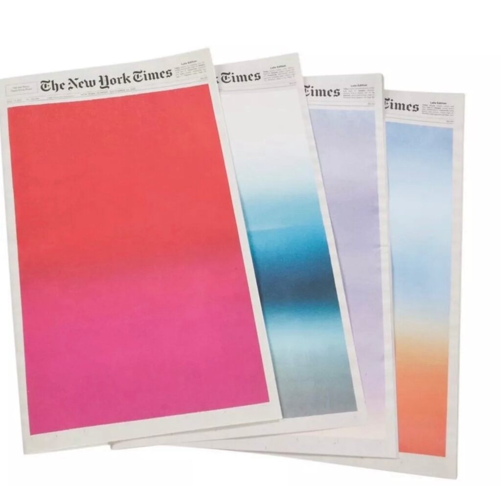 55 Sunrises (Complete set, hand signed by the artist and dated)