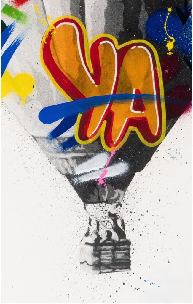 Balloon Etching (Heavily Hand Finished)