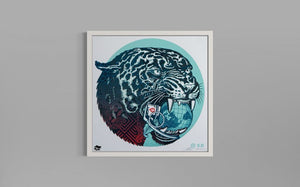 Climate Clash (White Variant) Framed
