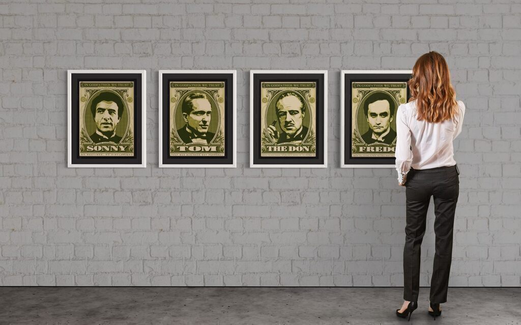 The Godfather suite ( 4, Framed silkscreen prints)