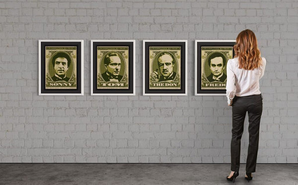 The Godfather suite ( 4, Framed silkscreen prints)