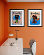 Pebblez & Bam Bam (Two works)