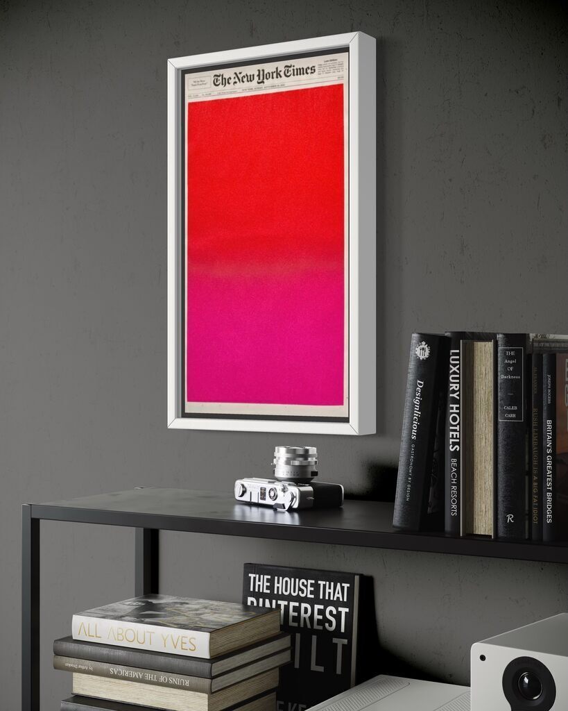 Sho Shibuya X Saint Laurent (55 sunrises, stamped print with silkscreened bag)