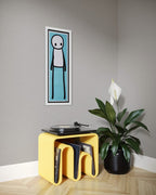 Standing figure (Hand signed, Teal variant)
