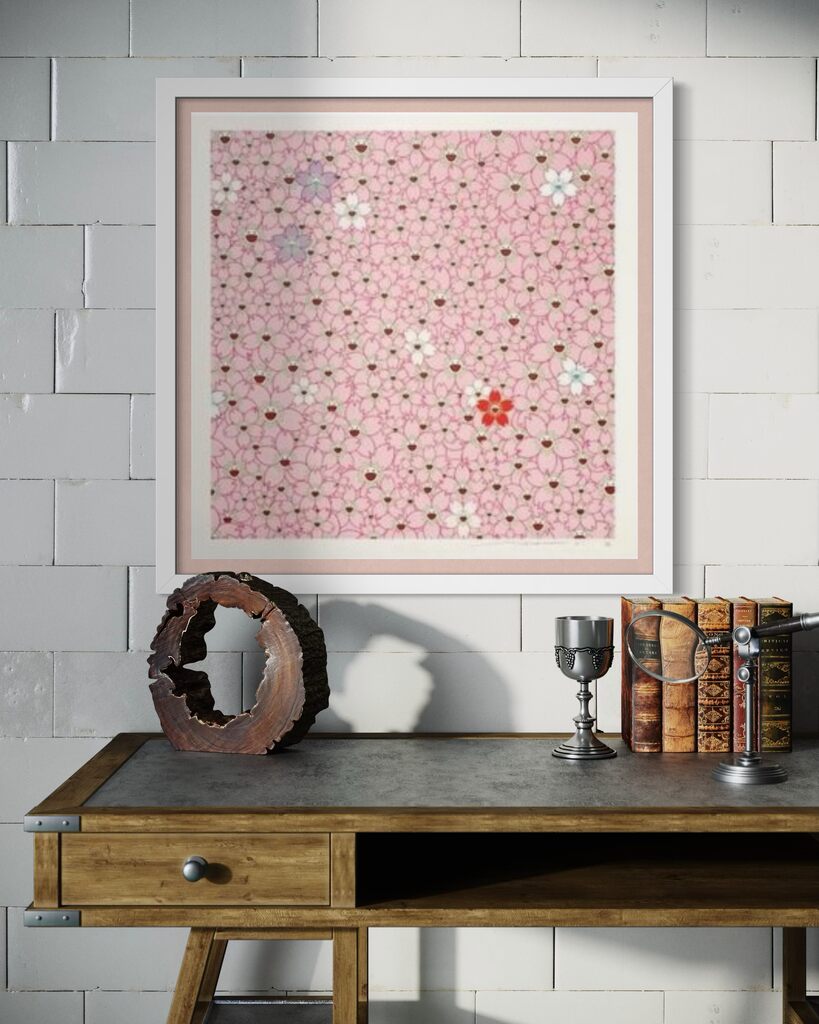 Sakura ( Cherry Blossom, Vuitton, CLEVELAND MUSEUM SILKSCREEN)