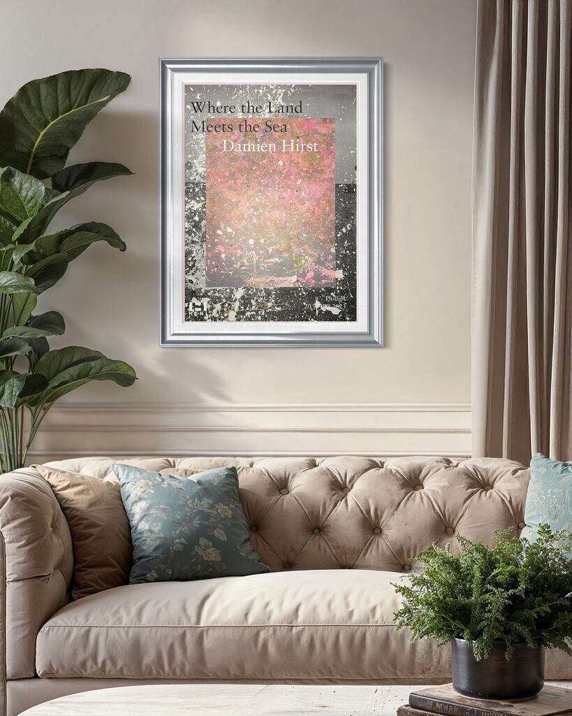 Where the Land Meets the Sea Signed Lithograph (yellow)