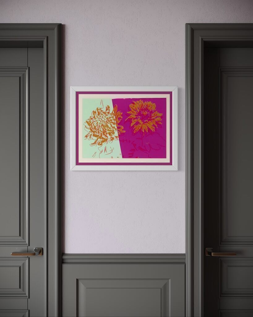 Kiku Flowers (with hardback exhibition book, “edition club” order forms)