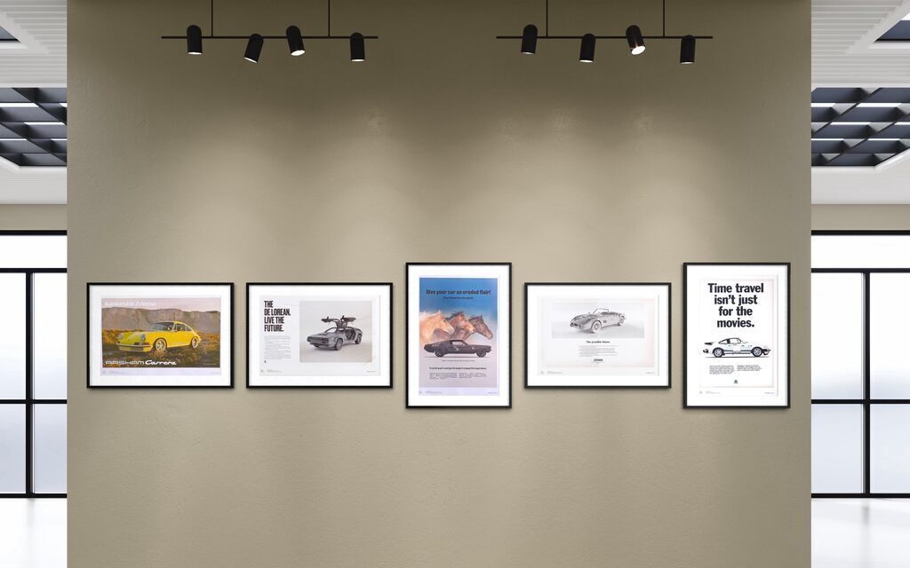 Fictional Advertisements Suite of 5 Works (Signed)