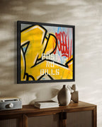 Post No Bills (Wild Style, Red & Yellow Variant)