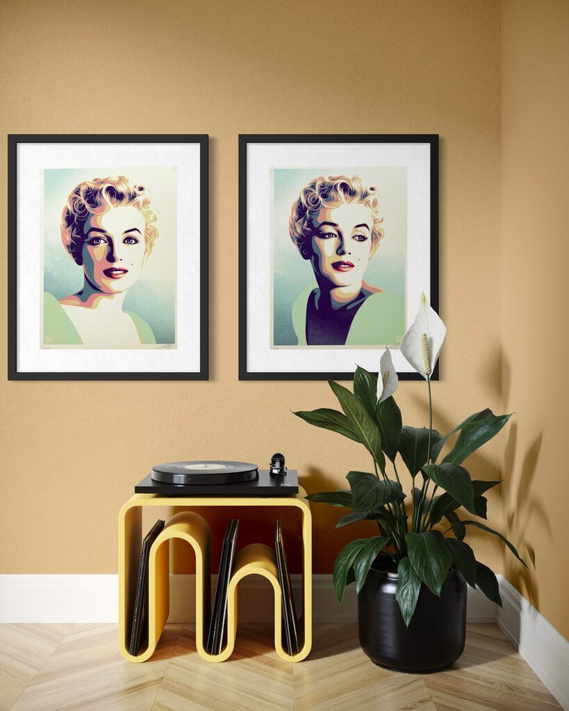 Marilyn Monroe (Sunrise & Sunset, 2 Works)