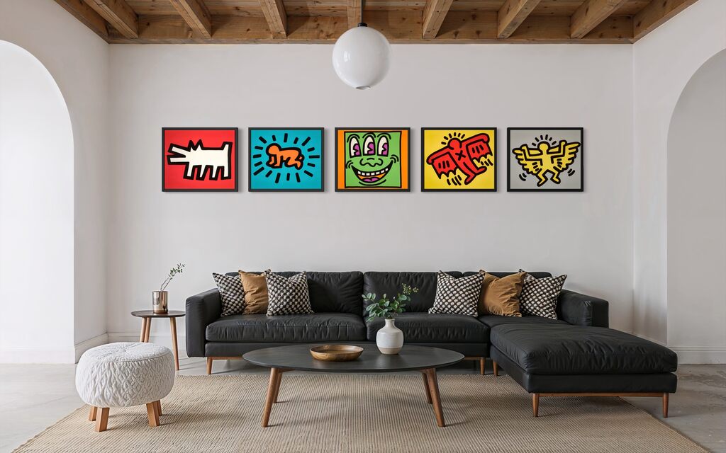 Icons Portfolio (Five Screenprints)