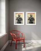Projection Mirror (Domestic terrorist, paid agitator) Diptych