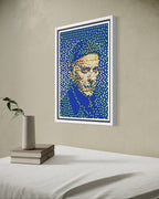 Rubik Enki Bilal ( Large signed print, framed) Revue portfolio
