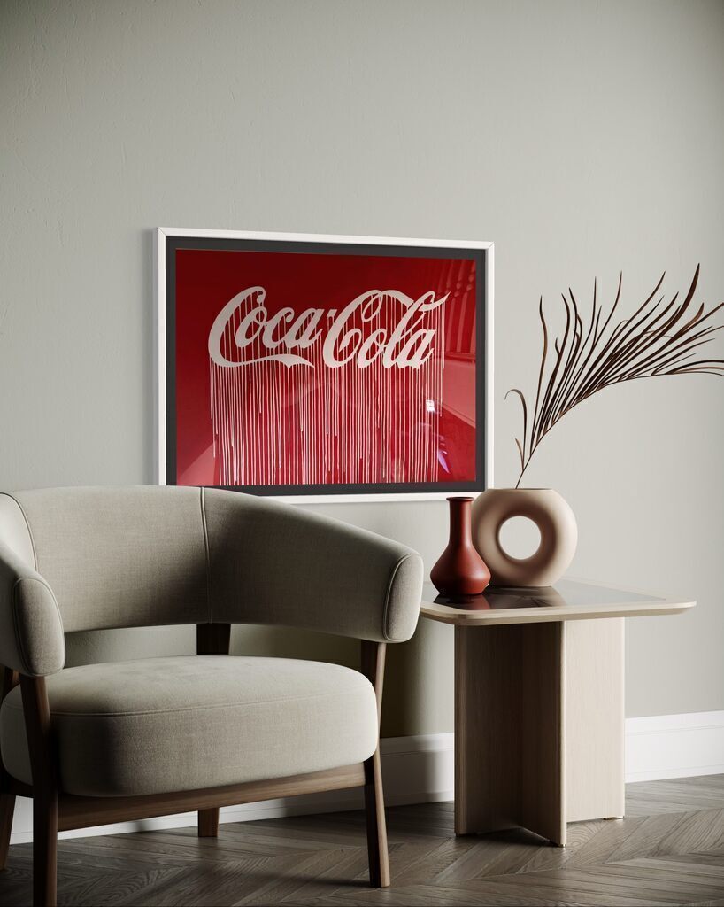 Liquidated Coca Cola (Luminescent Print Edition)