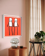 Holding Hands (Hand Signed, Red Variant)