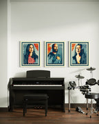 Reframe Triptych (Reenvision, rebirth, reconnect)