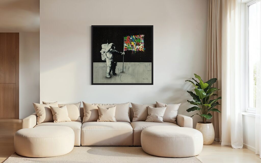 One Small Step (Unique Painting)