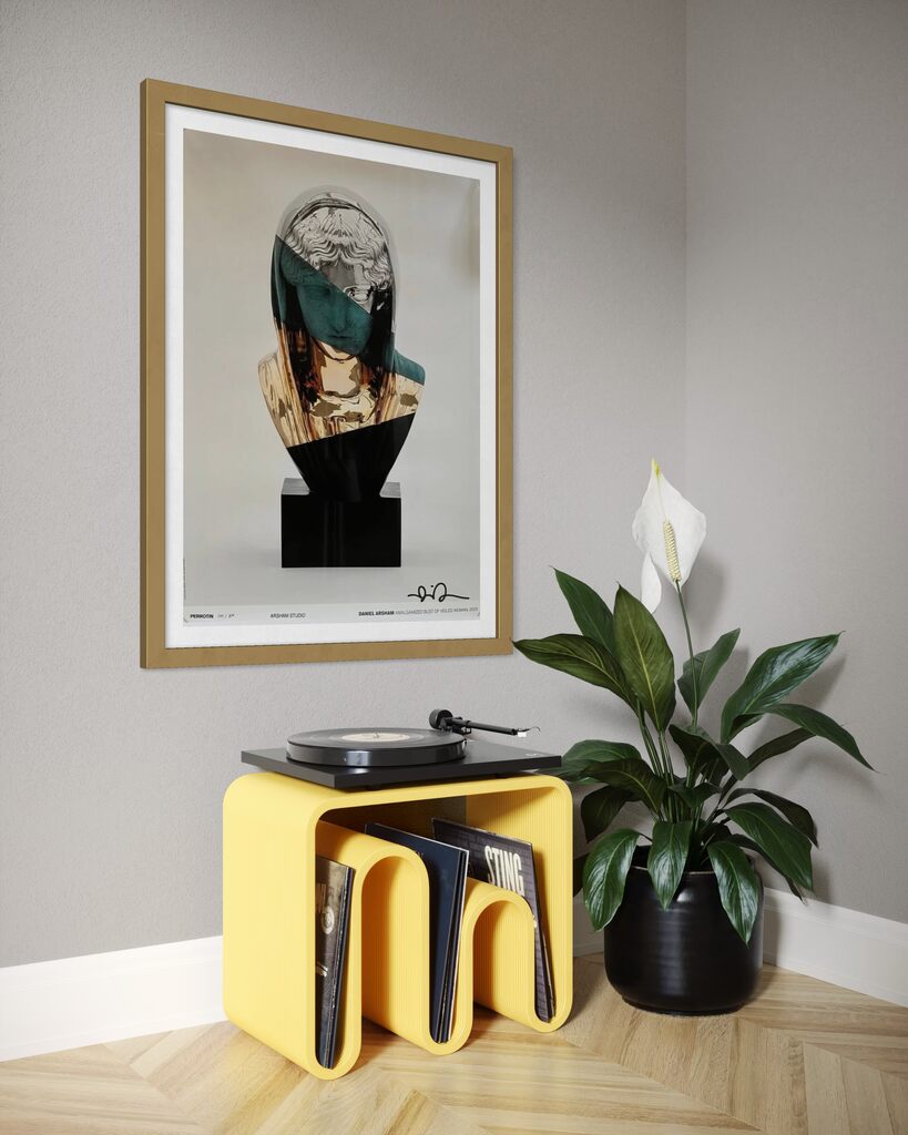 Amalgamized Bust of Veiled Woman (HAND SIGNED & NUMBERED)