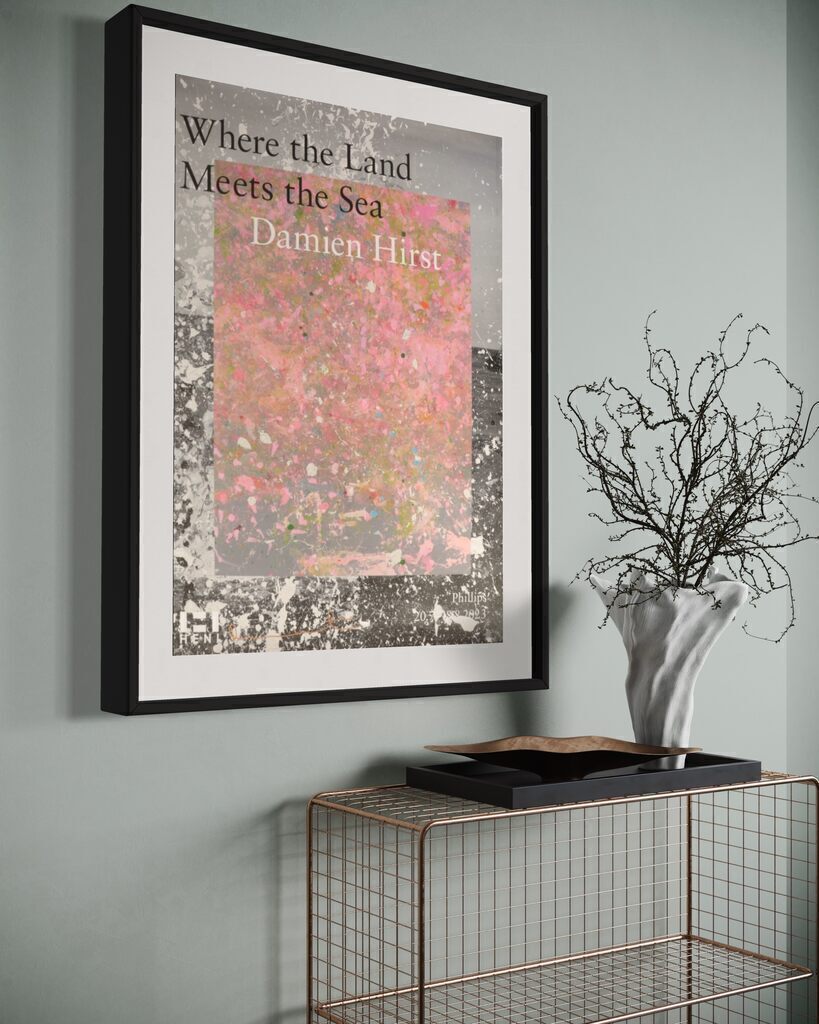 Where the Land Meets the Sea (signed in gold)