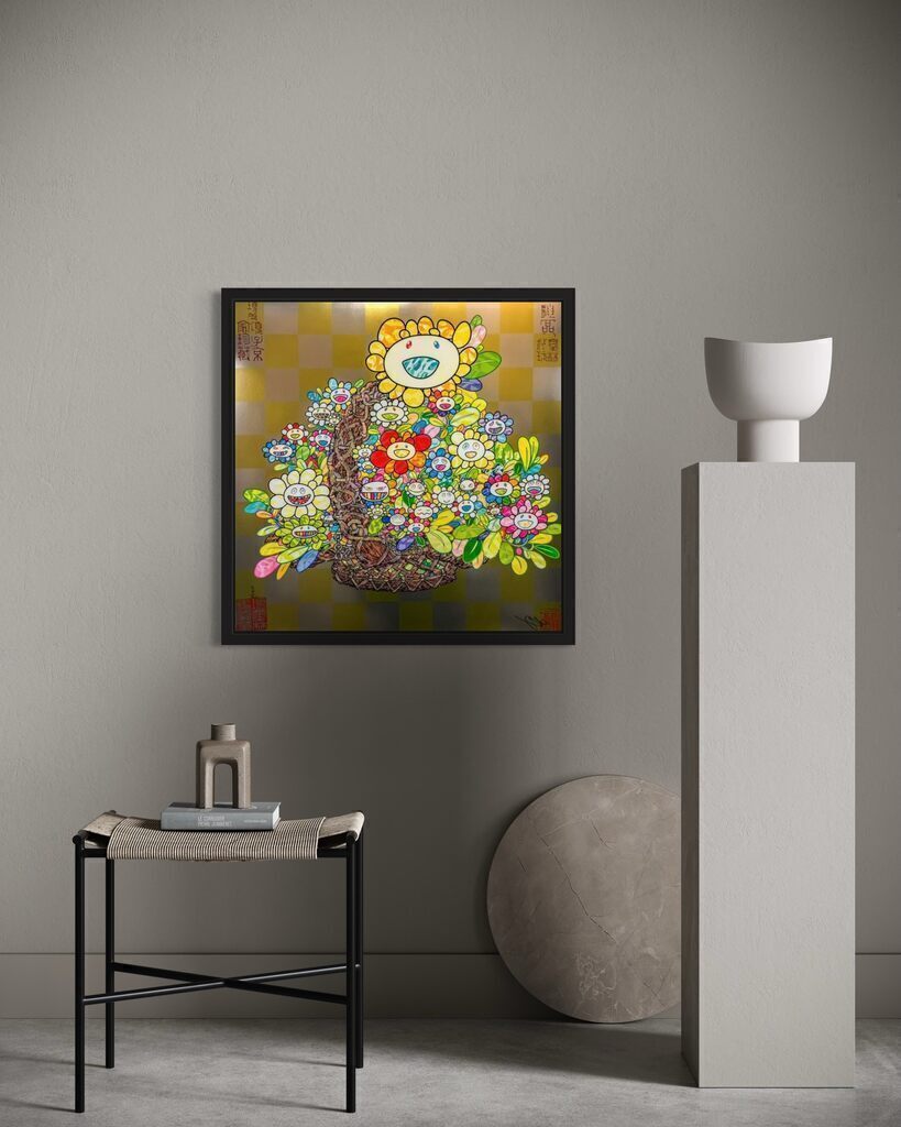 Flowers in a Basket