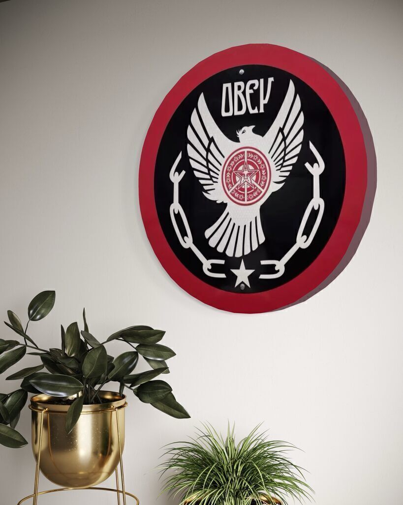 Peace & Freedom Dove (Metal Street Sign)