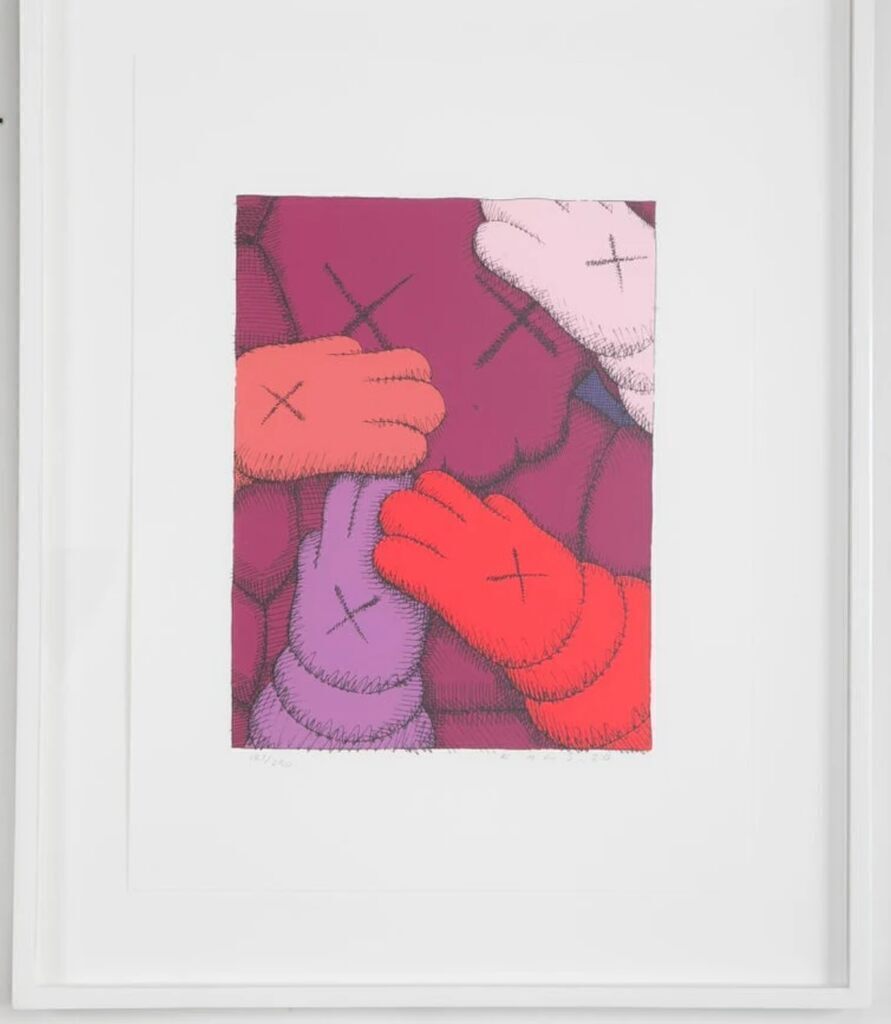 Urge (Suite of ten screenprints) Framed