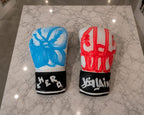 Minutemen Boxing Gloves (Set, Orange & Blue Variant, Original Paintings)