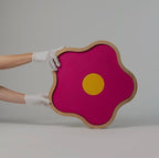 Fiore (Hand Painted Flower Canvas in Beechwood frame