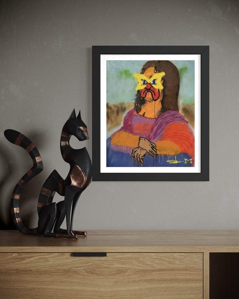 Slawn’s Mona Lisa (Slawn x Mertra VIP pop up print)