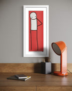 Hip (No folds, signed, Japanese big issue Silkscreen)
