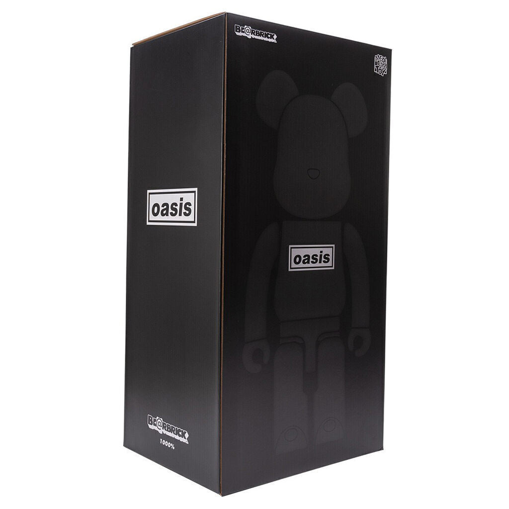 Oasis (Matte Black) 1000% Bearbrick