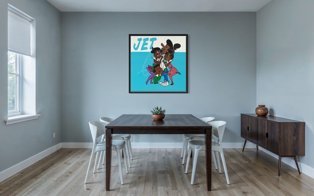Rich in Family (Jetsons Original Painting)