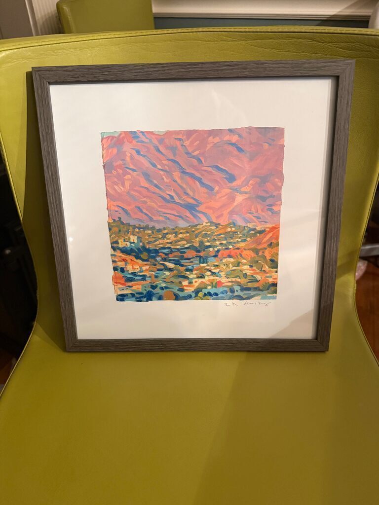 Arroyo Seco Study (Framed)