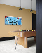 JUMBO BUBBLE TAG (Original Painting, Blue & Red Variant)