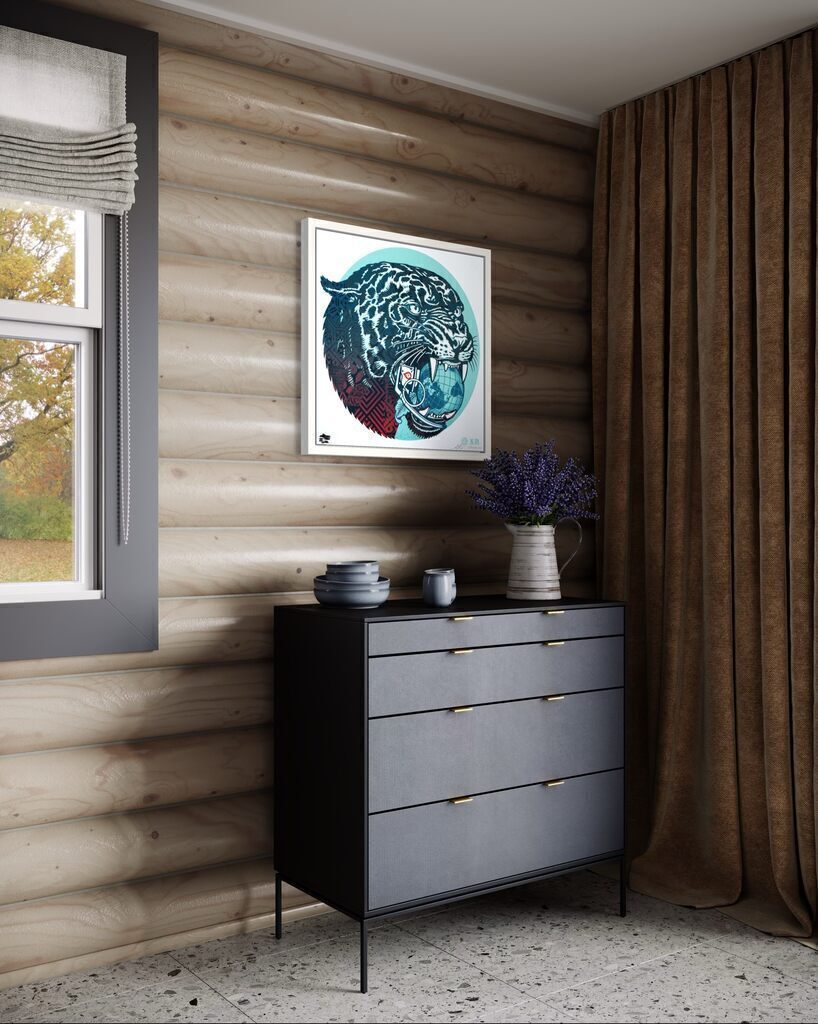 Climate Clash (White Variant) Framed