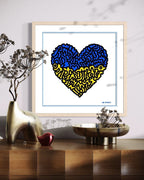 Doodle For Ukraine (Heart)