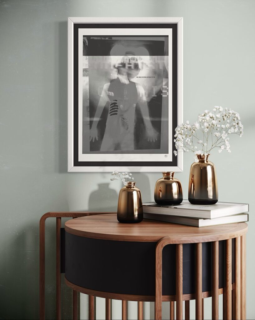 Bristol fire sale print #1 (The New System Listens to You)