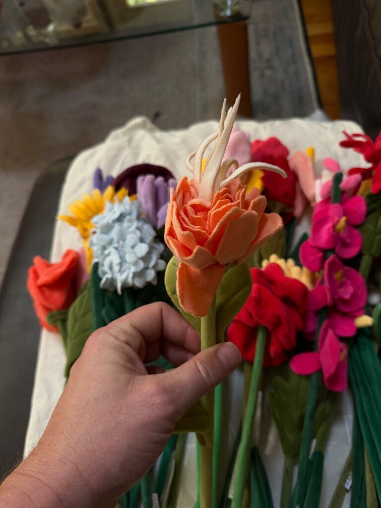 Bouquet of 27 flowers (flower market 2.0)