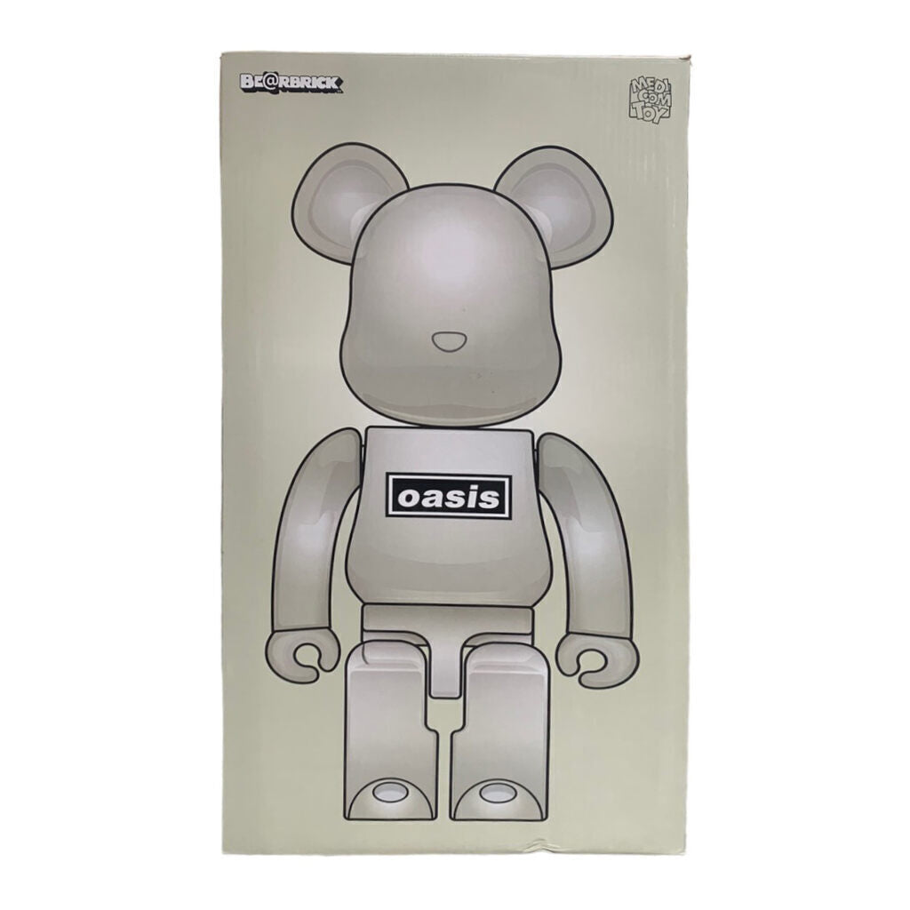Oasis (White Chrome) 1000% Bearbrick