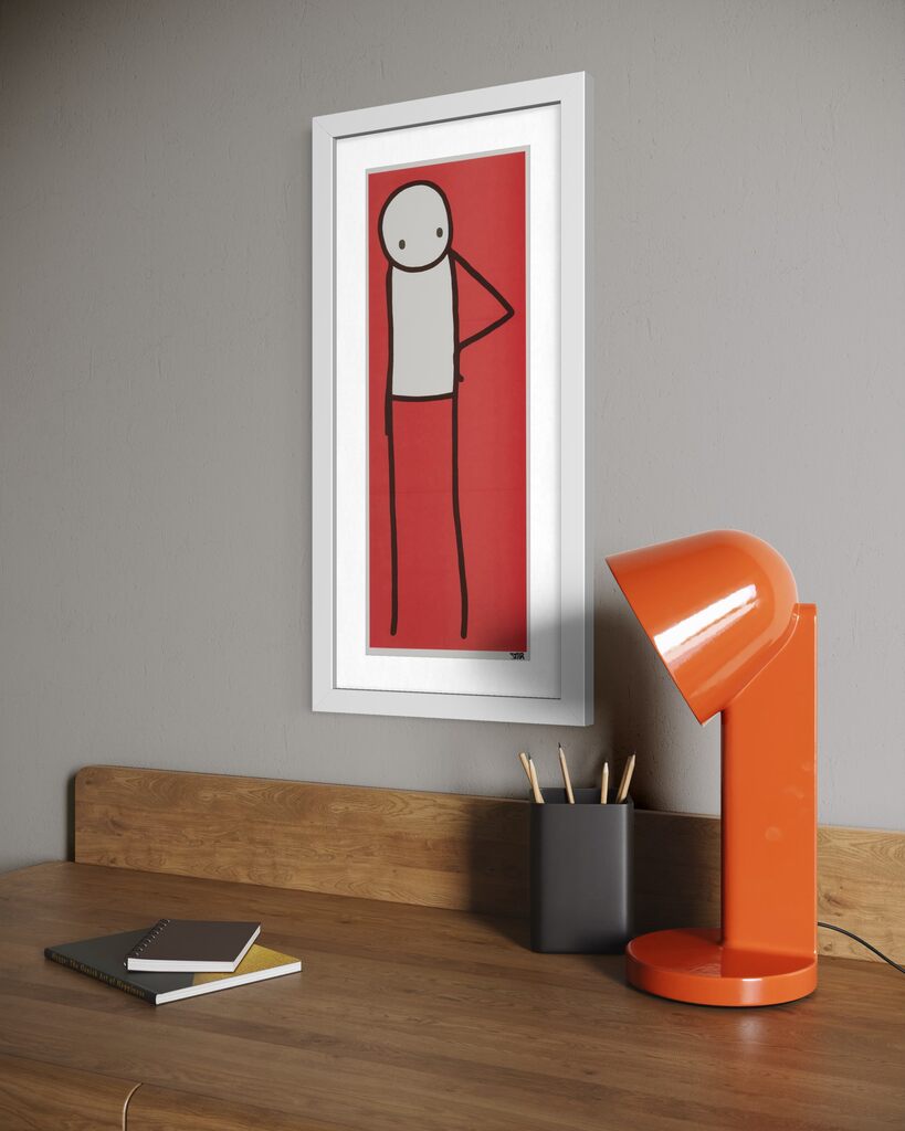 Hip (No folds, signed, Japanese big issue Silkscreen)