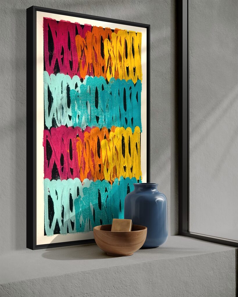 Multi Tags (Original painting on canvas)